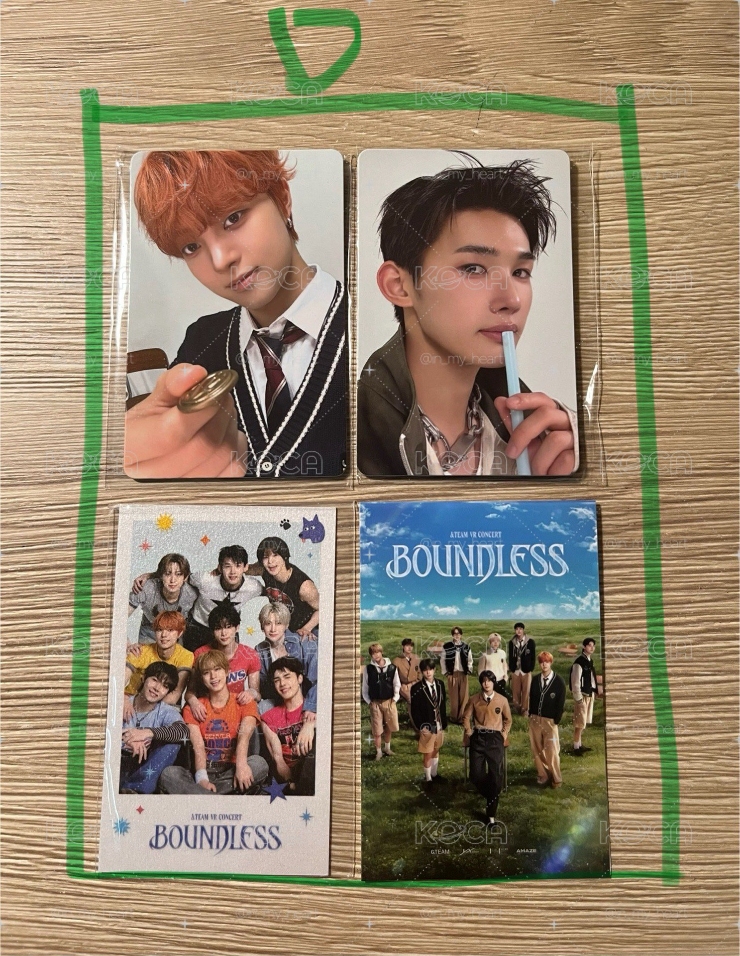 &TEAM周邊、演唱會入場卡、EJ娃