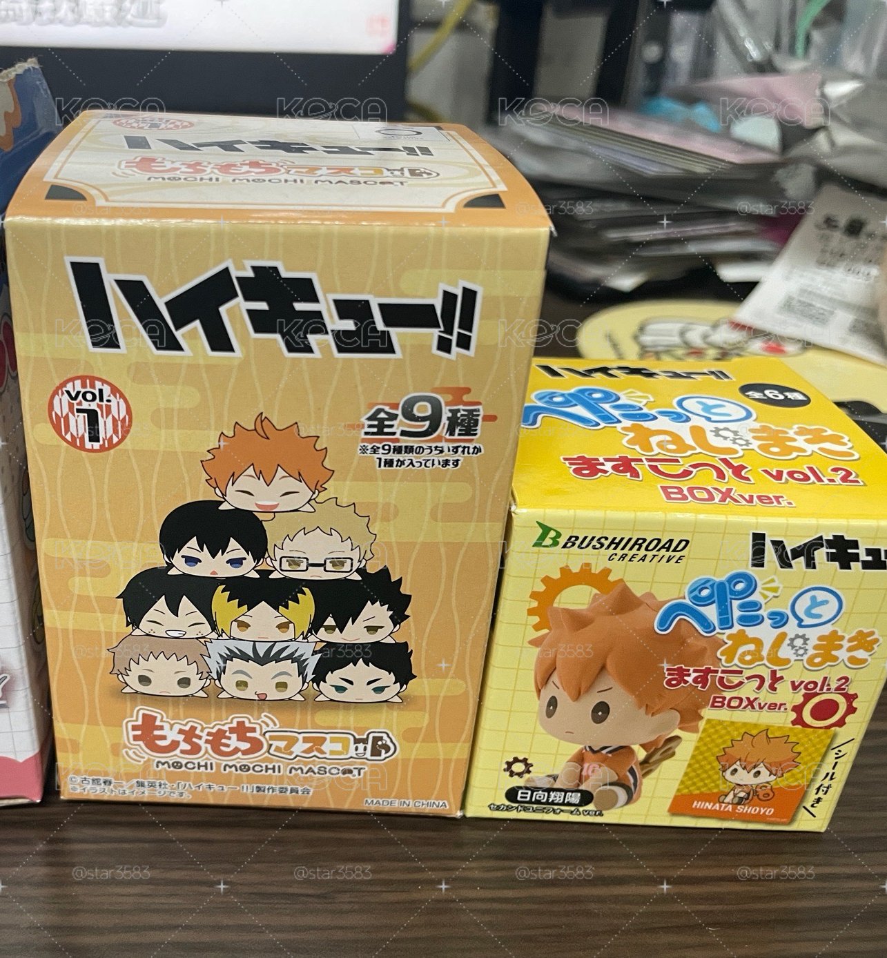 排球少年 發條公仔 羽織趴娃 日向 木兔
