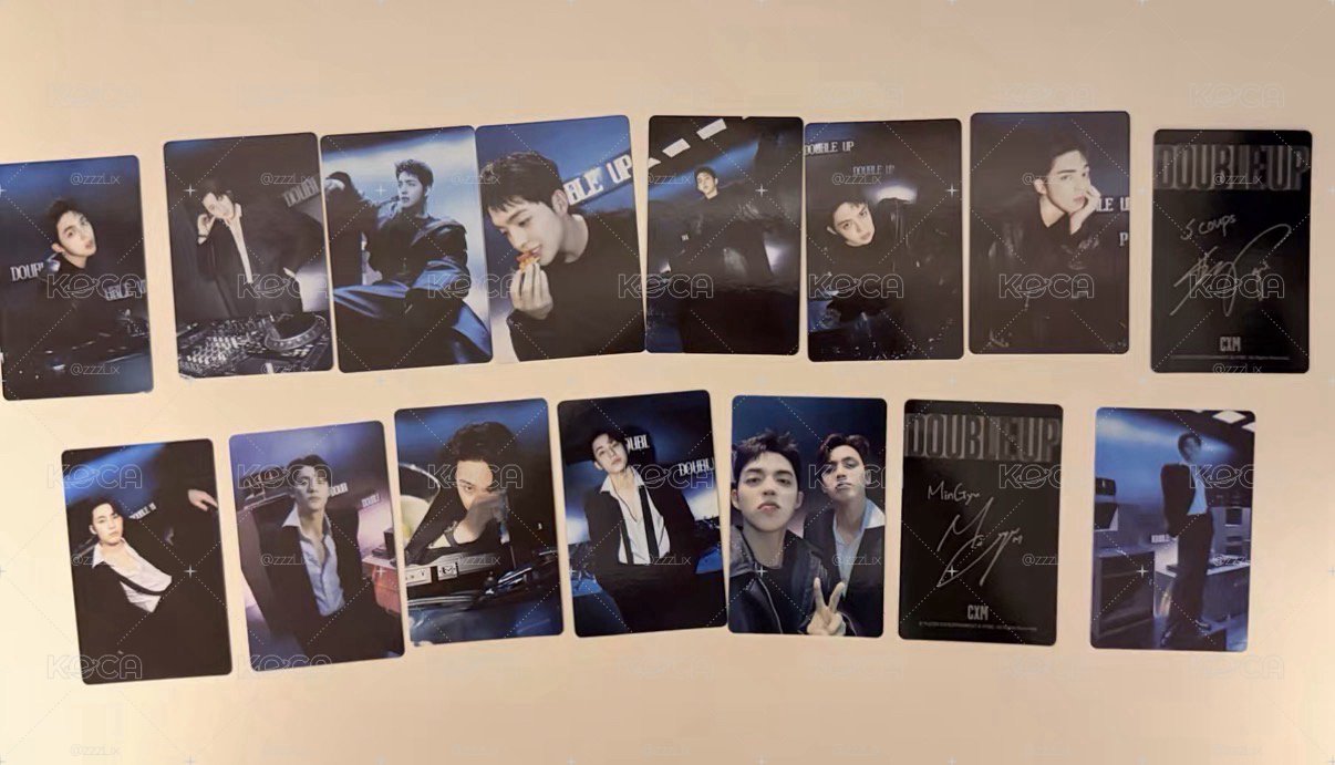 SEVENTEEN CxM Mingyu 卡包A+B 