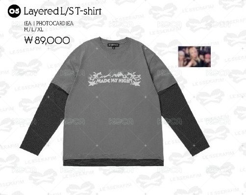 Layered(請備註尺寸M/L/XL)