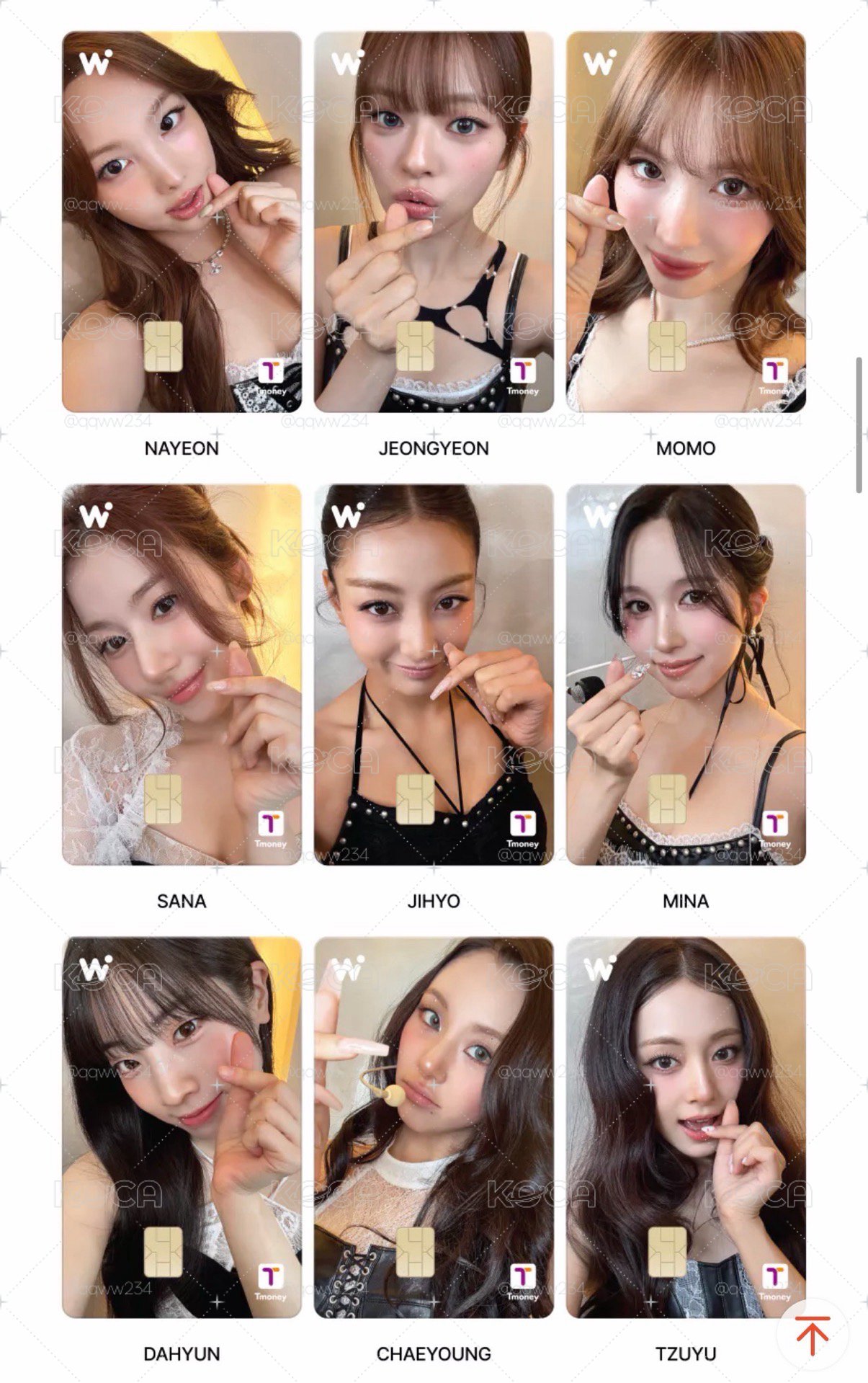 ·預購· TWICE wowpass 3.0 含1張未公開小卡-9人各一張