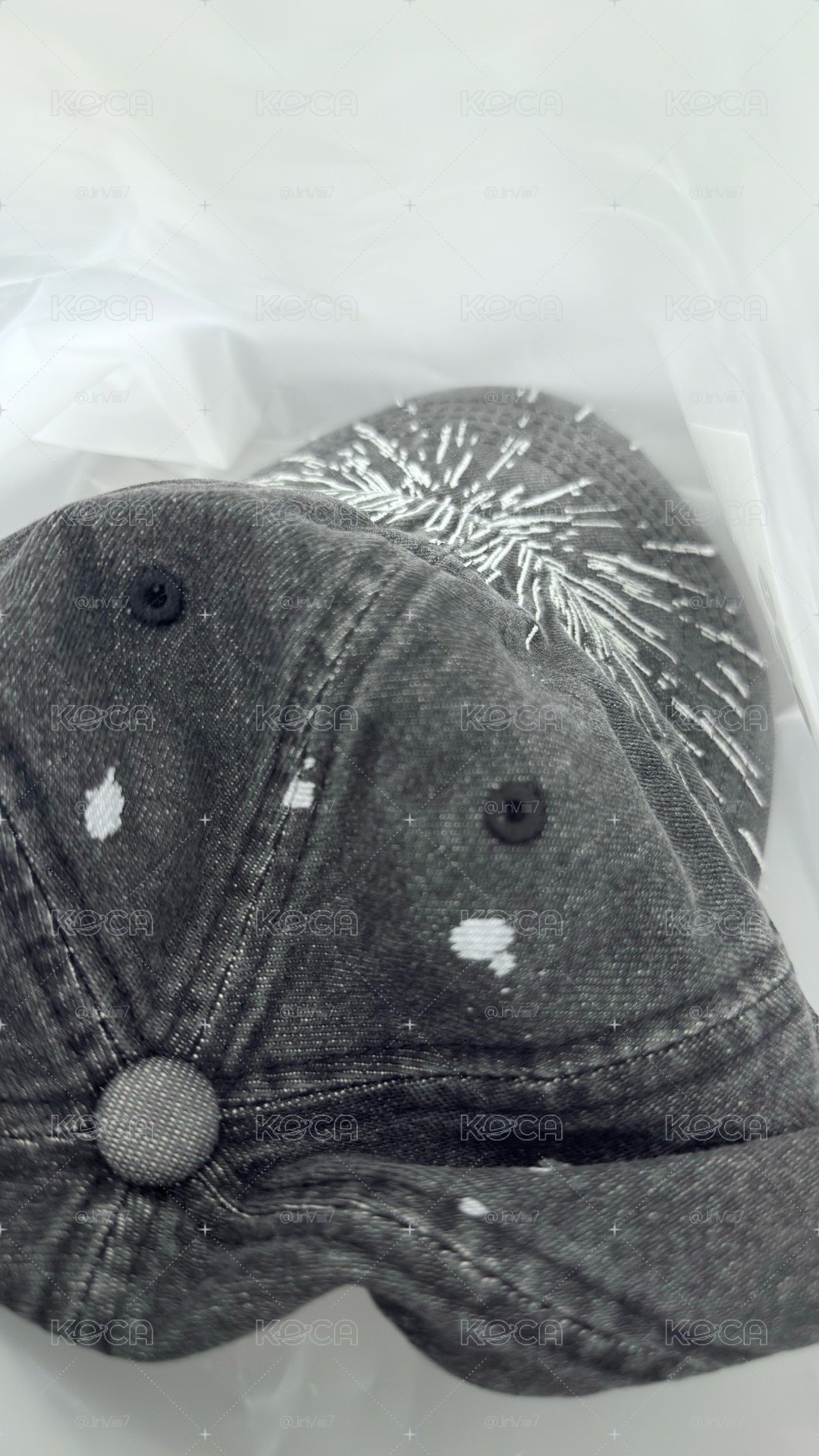 ARIRANG快閃店 刺繡棒球帽 (黑)
