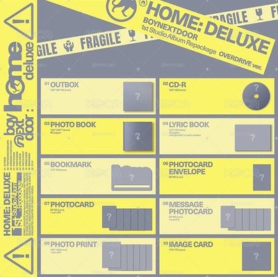 Home DELUXE 未拆專🏠一套三張