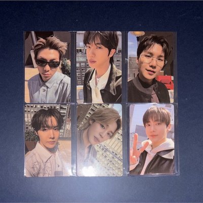 BTS ARIRANG馬德里PICKUP特典卡