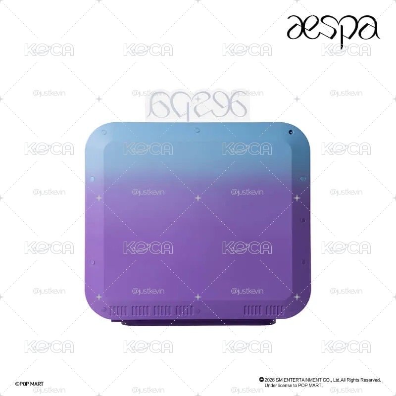 [預購] aespa 珍藏系列電視機發光展示盒