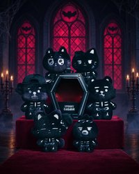 SPOOKY ENCHIN 黑色吊娃