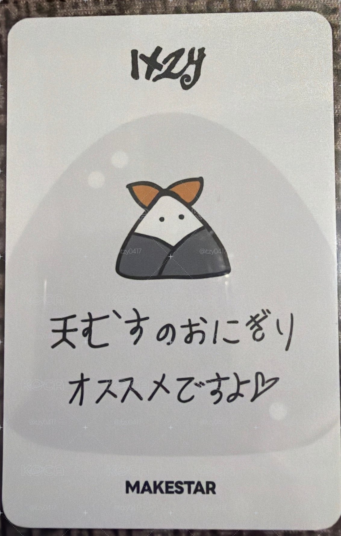 日本簽售卡