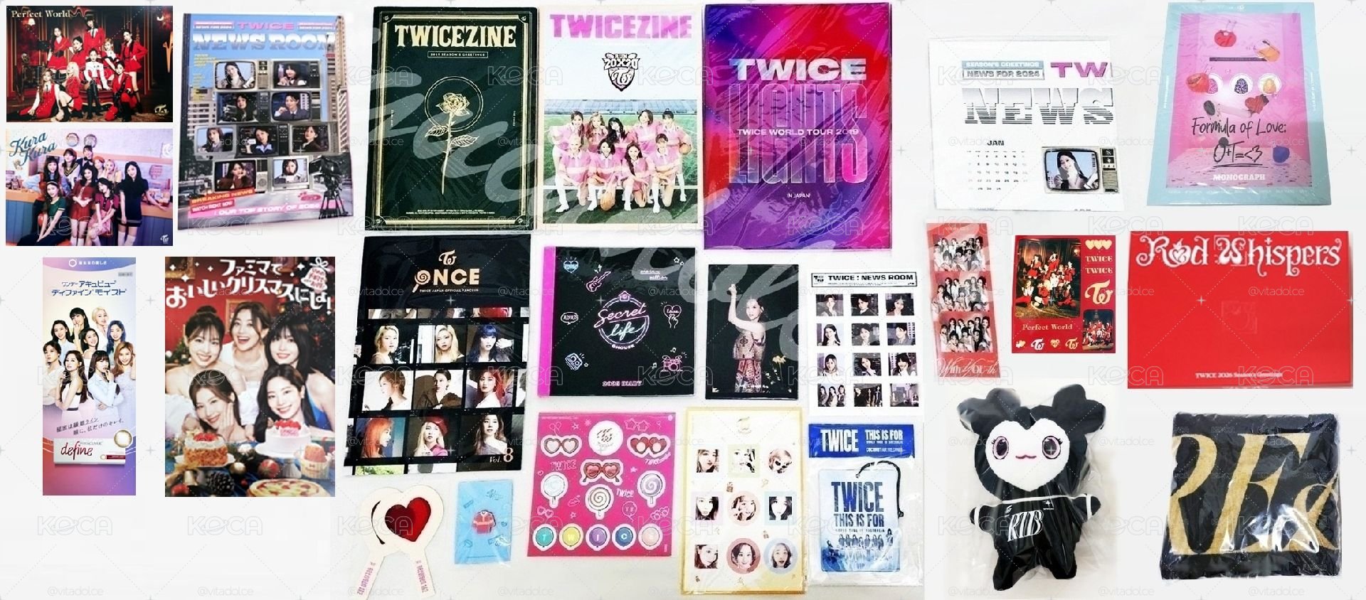 TWICE GOODS 官方周邊寫真書 PHOTOBOOK TWICEZINE LOVELY 編號見圖三 💫