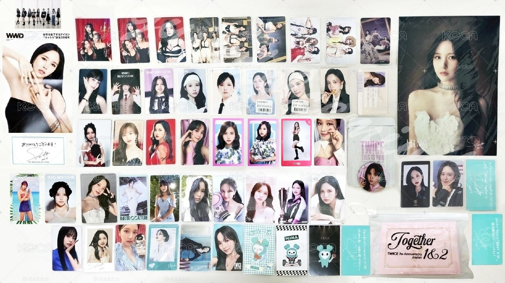 TWICE MINA F區 名井南小卡周邊 MISAMO 🐧 編號見圖三 💫