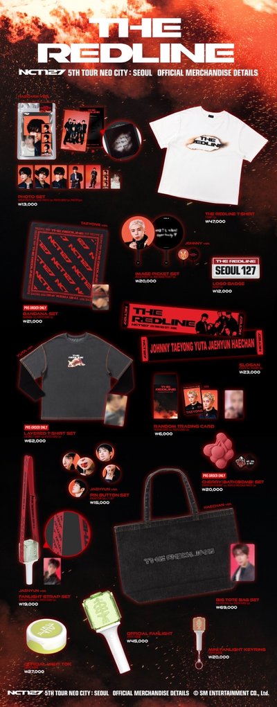 ［線上/非現］] 'NEO CITY - THE REDLINE' OFFICIAL MERCHANDISE