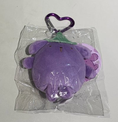 三麗鷗 Happy Flavor 第二彈 茄子 布丁狗 娃娃吊飾