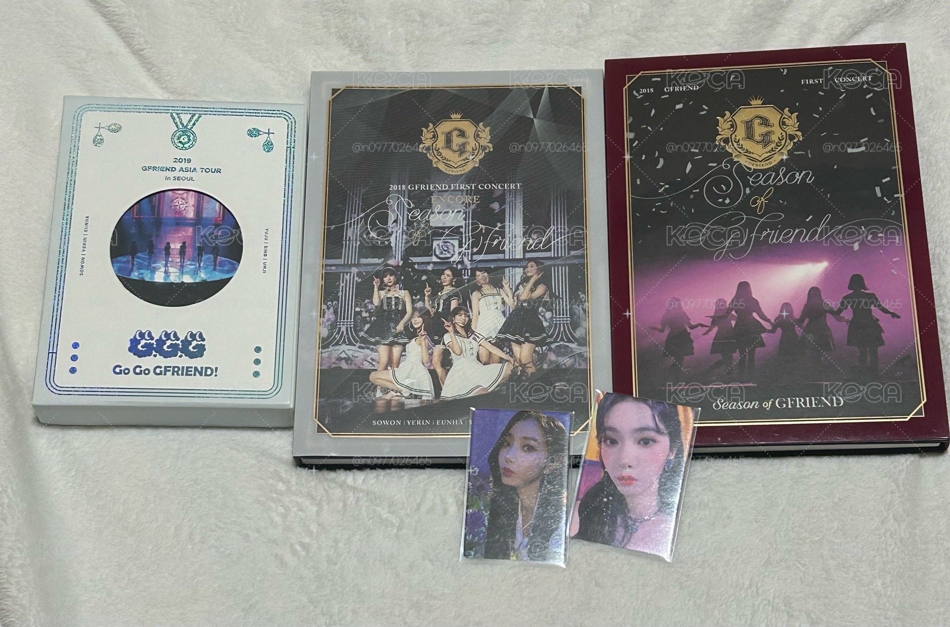 三本DVD+兩張小卡