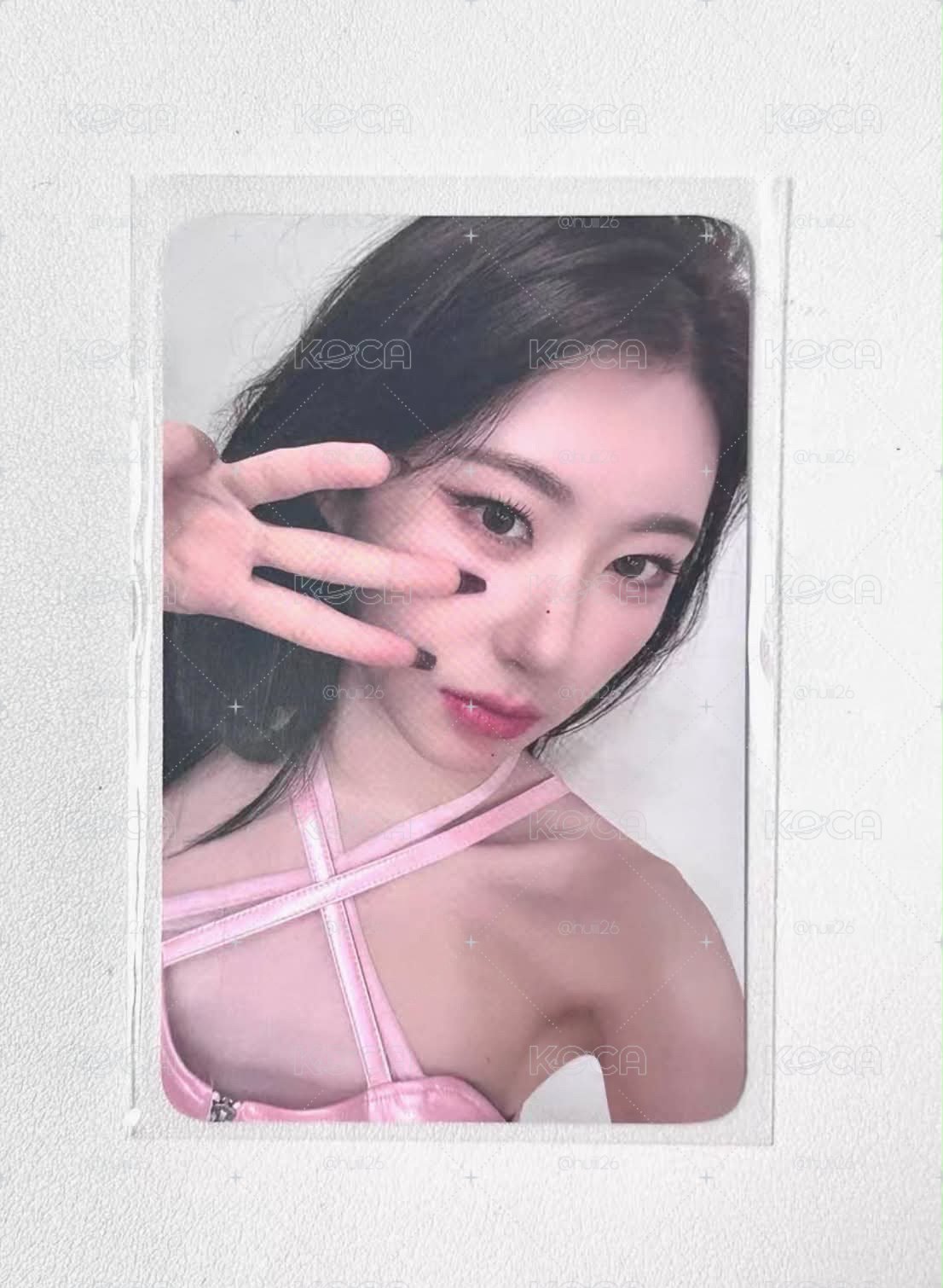 李彩領 日本比三粉衣幸運卡 量少實物很美