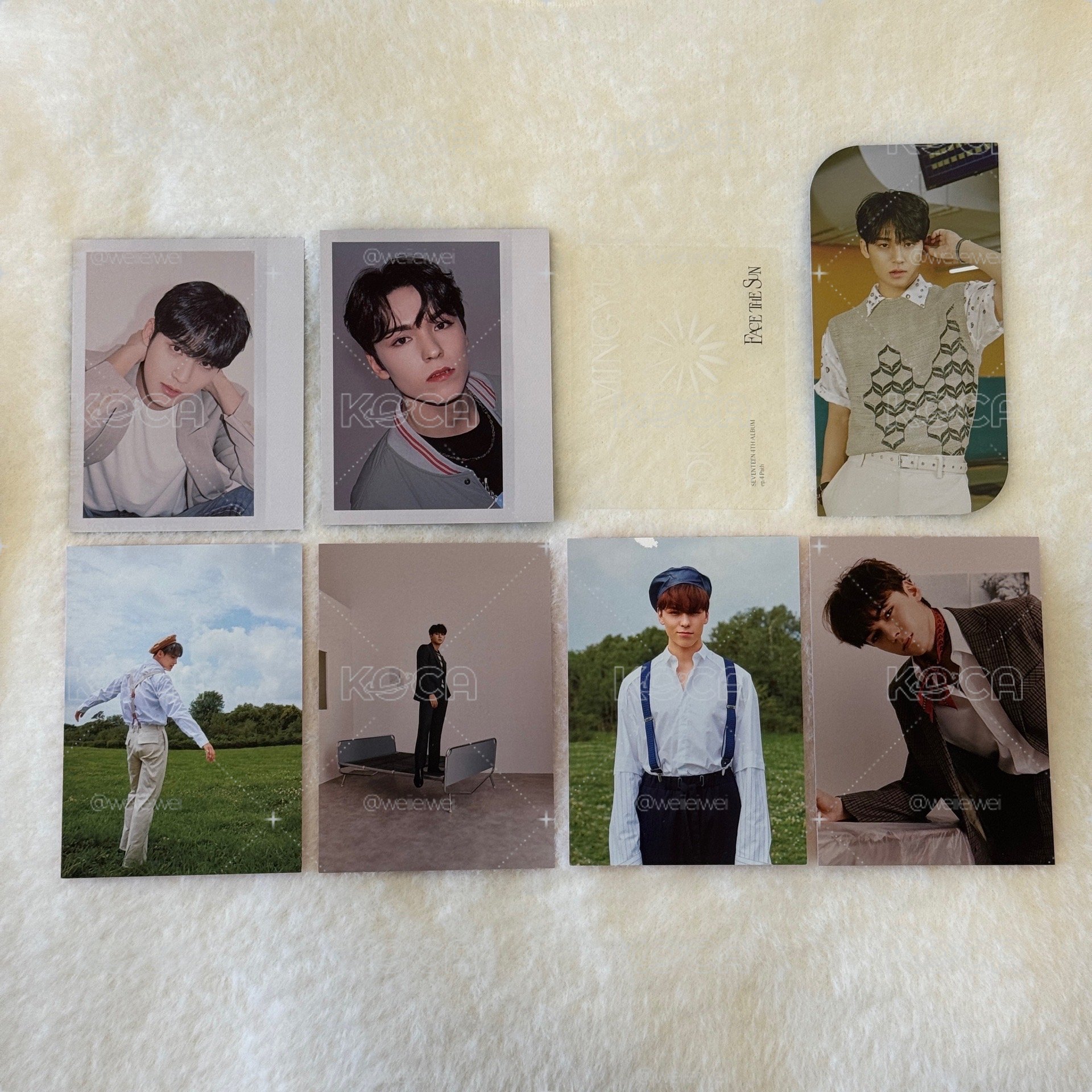 Seventeen 專輯內容物