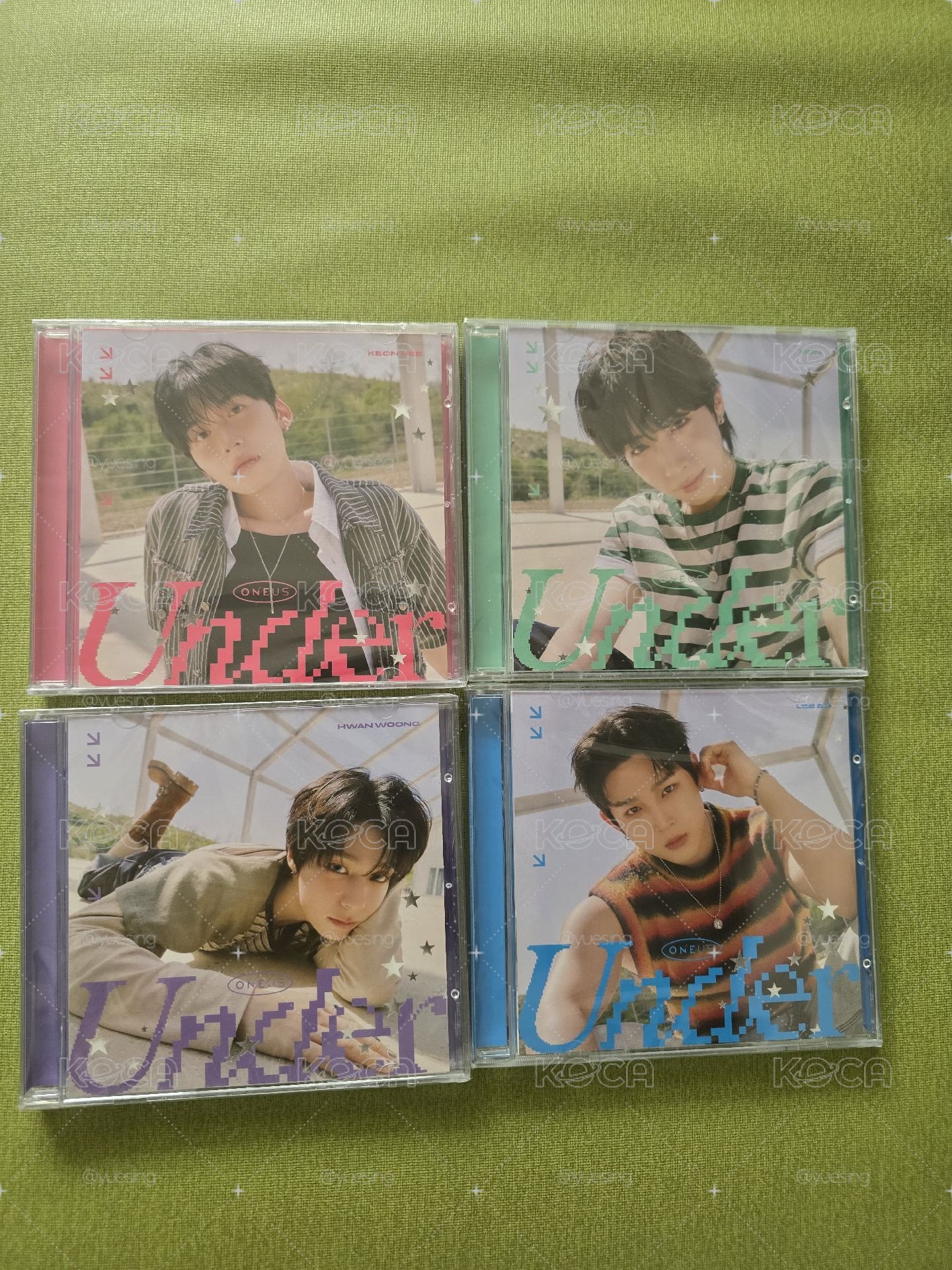 ONEUS DMM通路卡 Under (單封+成員卡×1)