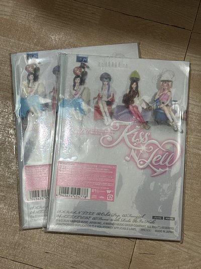 專輯區-aespa-kiss N tell