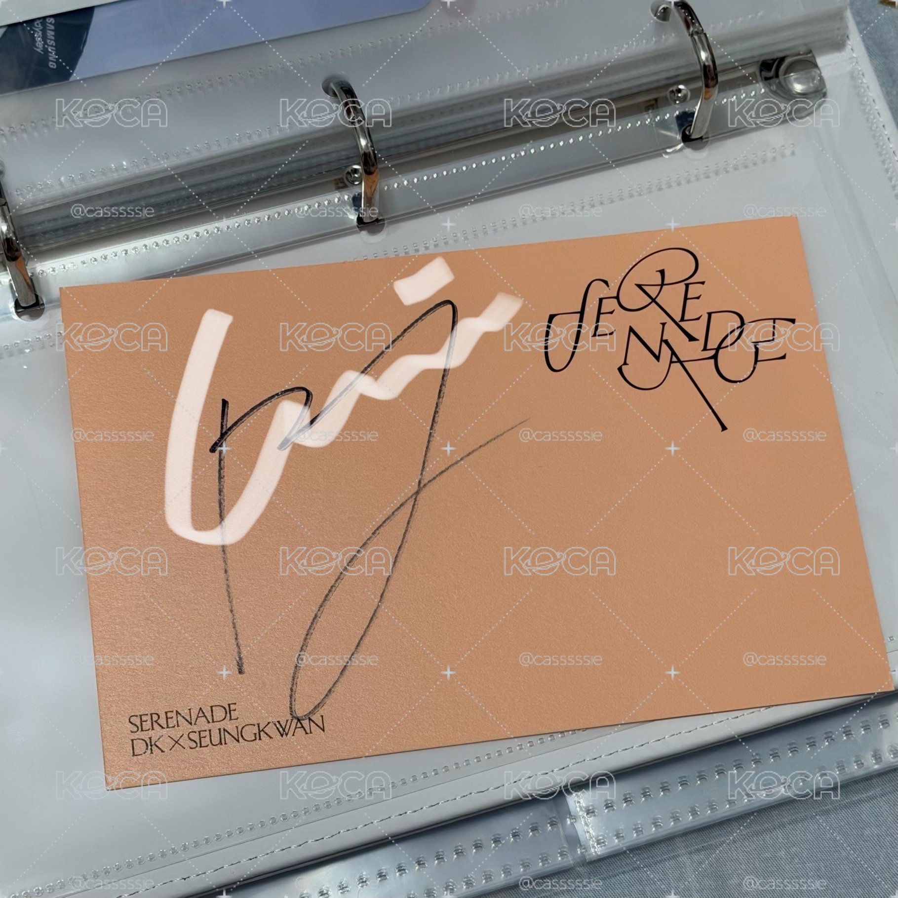 李碩珉DxS美通親簽 純碩盤