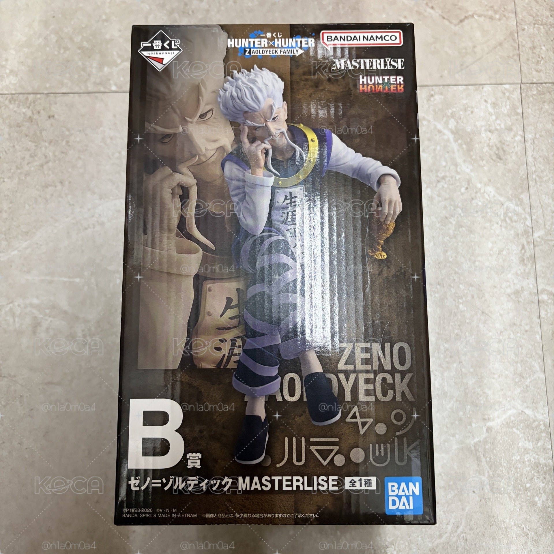 獵人一番賞 揍敵客家族 B賞桀諾 代理版