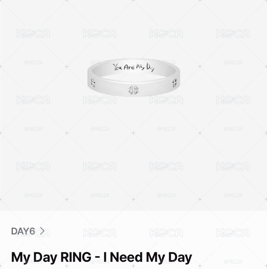 DAY6 My Day戒指