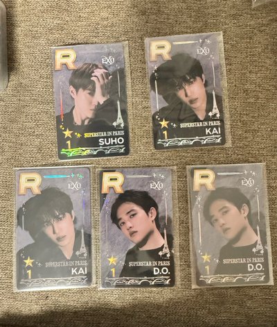 EXO-Reverxe 巴黎 遊戲卡 