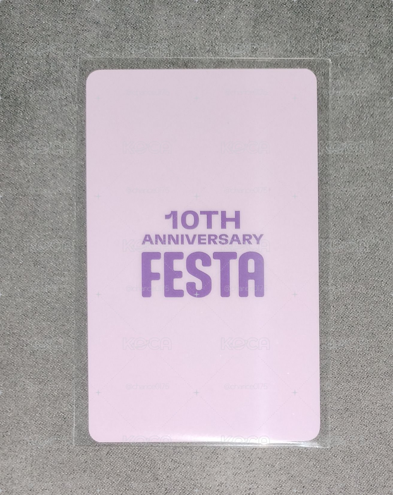 10th FESTA Shooky 滿額卡