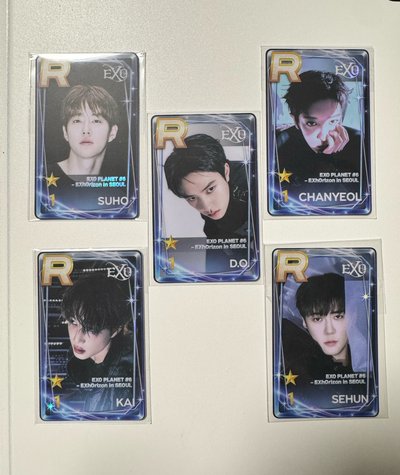 EXO-六巡 首爾場 遊戲卡 