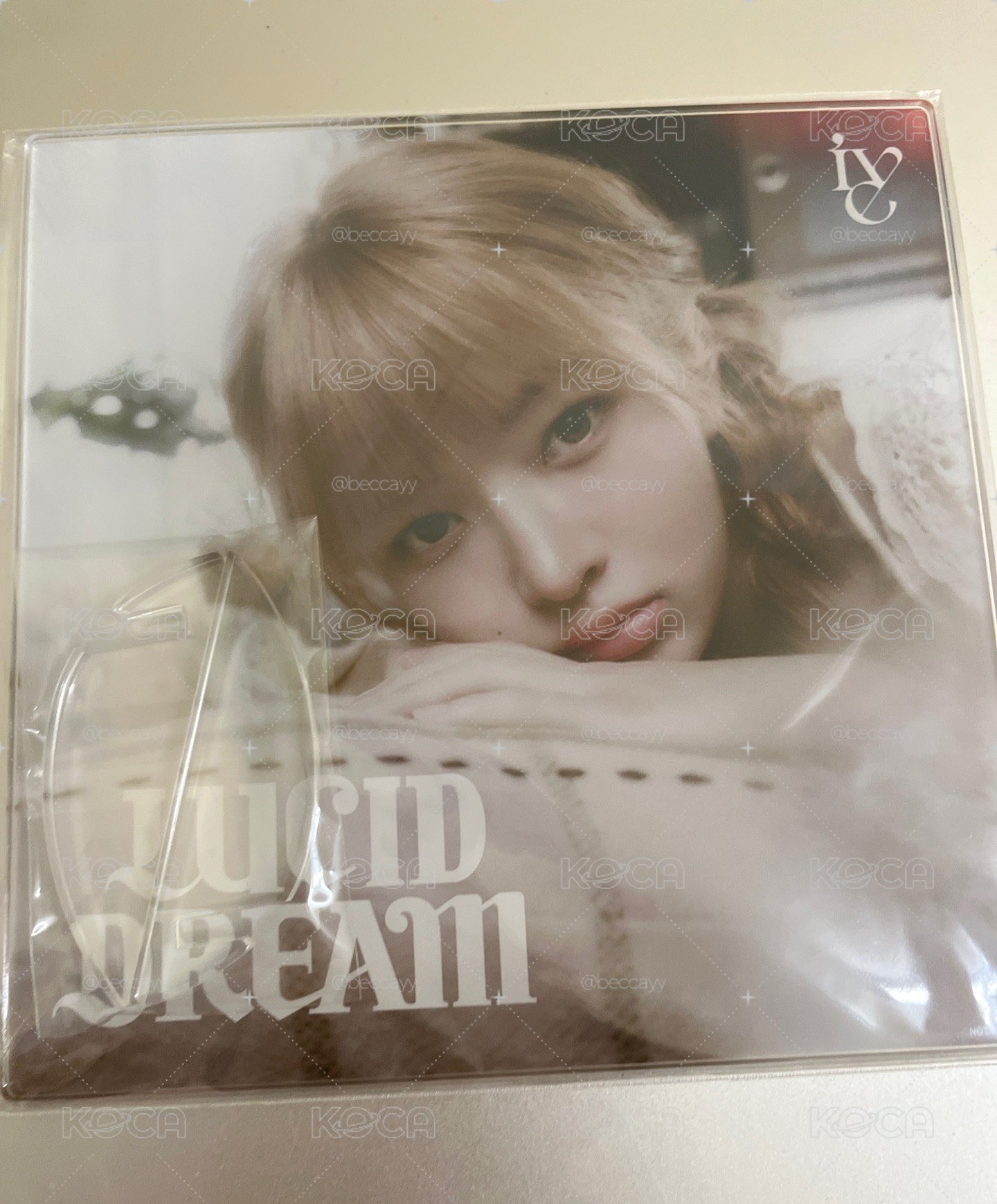 直井怜壓克力板 V賞