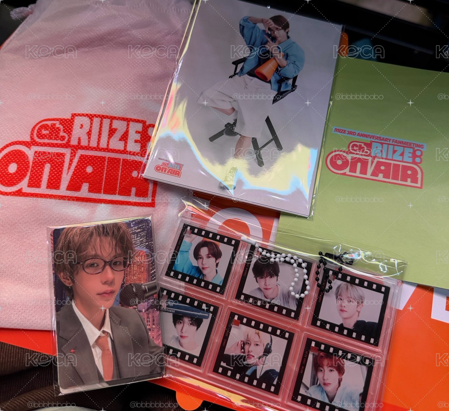 RIIZE 三週年FM 入場禮