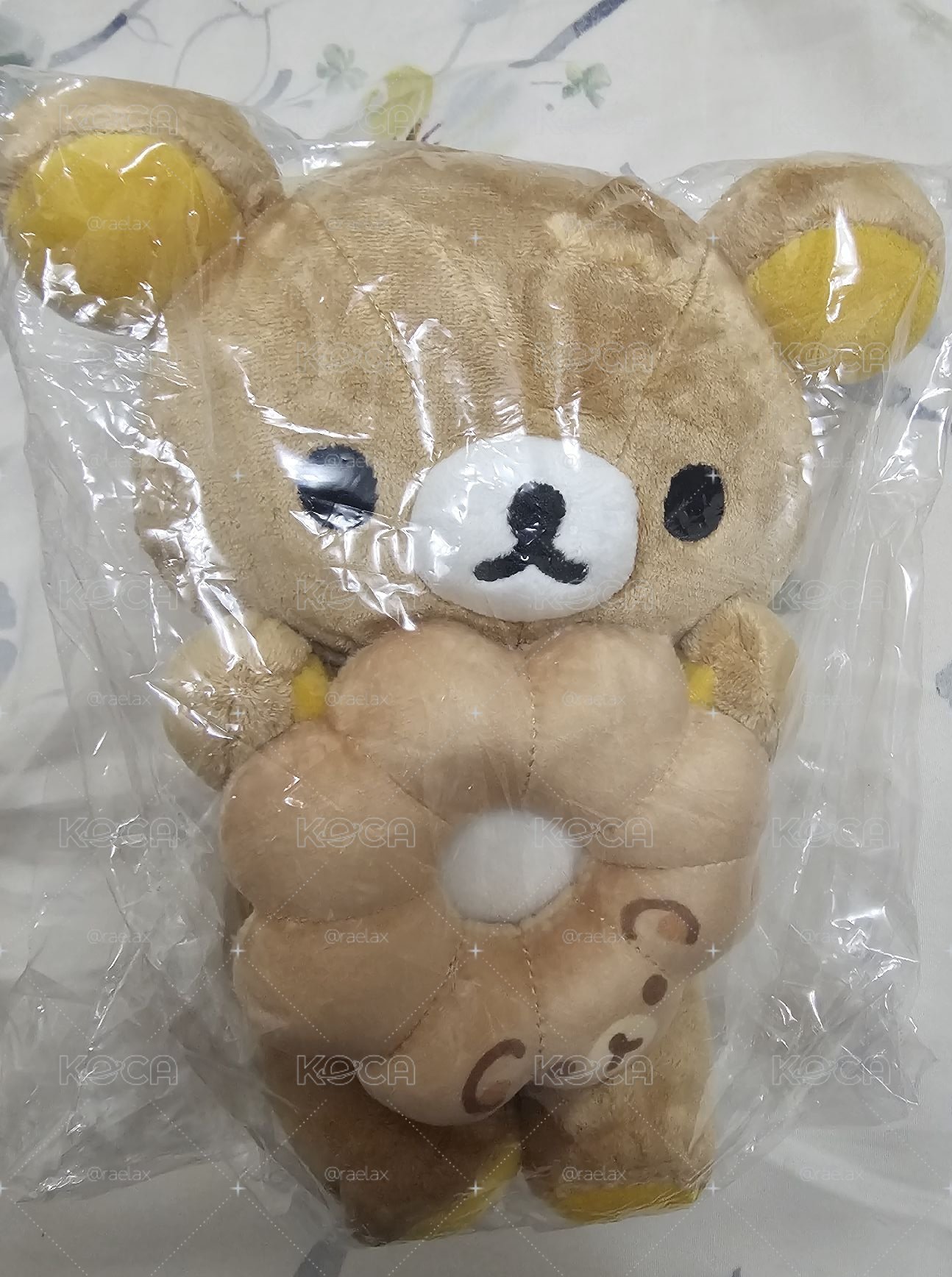 Mister Donut聯名絨毛玩偶 拉拉熊