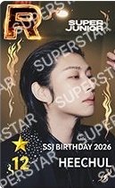SUPER SMTOWN 12週年抽選 遊戲卡 