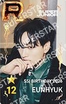 SUPER SMTOWN 12週年抽選 遊戲卡 