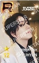 SUPER SMTOWN 12週年抽選 遊戲卡 