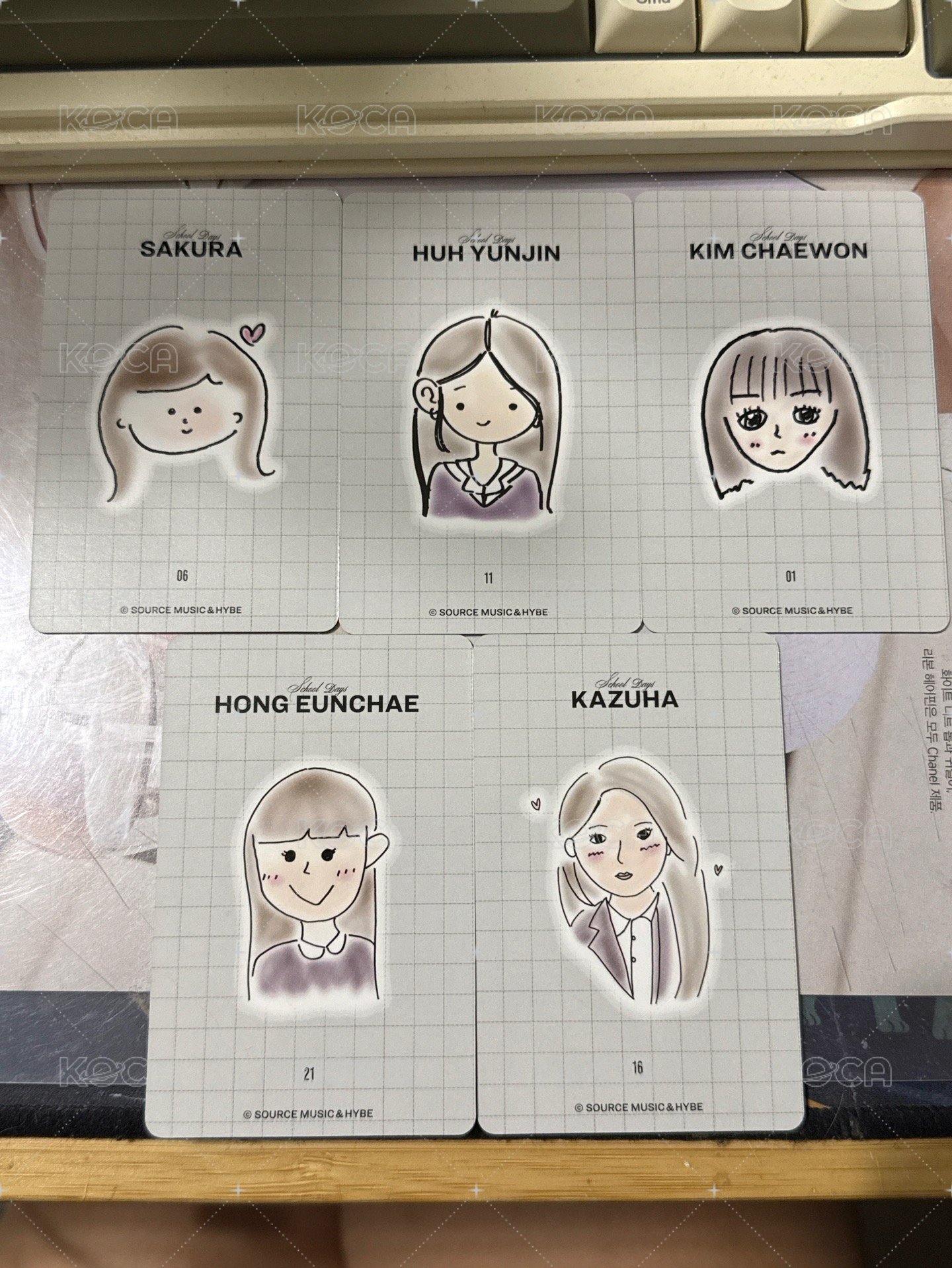 School Days手繪一套
