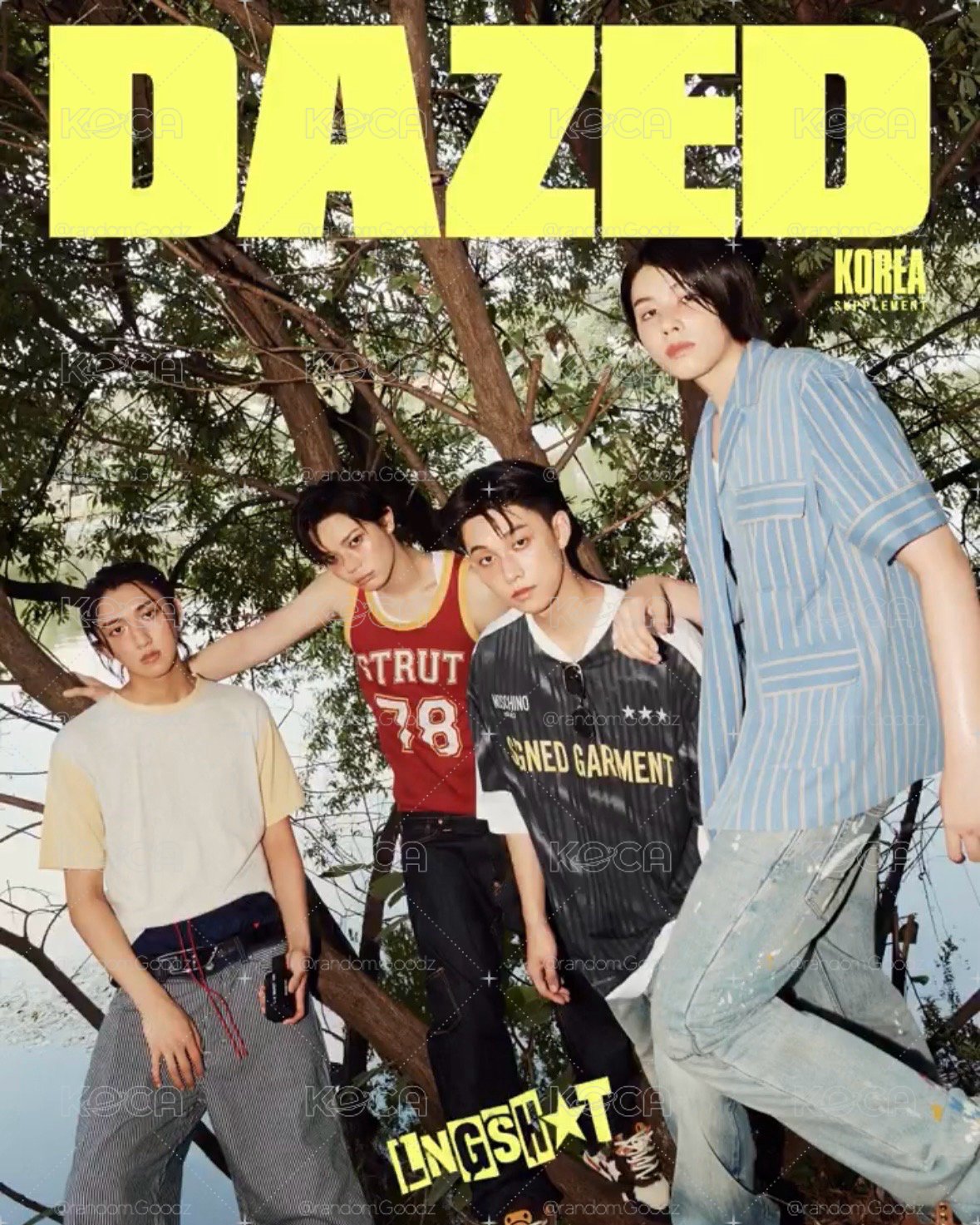 LNGSHOT DAZED雜誌 別冊附錄