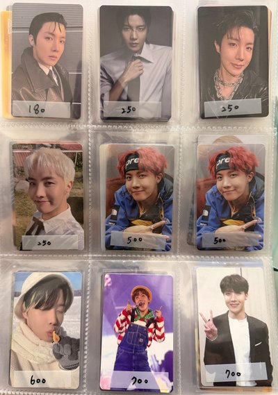 JHOPE 錫 回憶錄 韓三期 冬寫 幸運卡