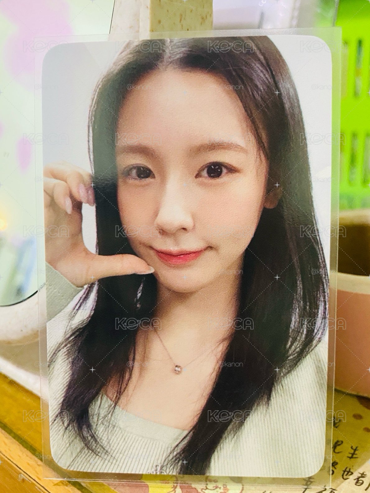 比心面簽售卡