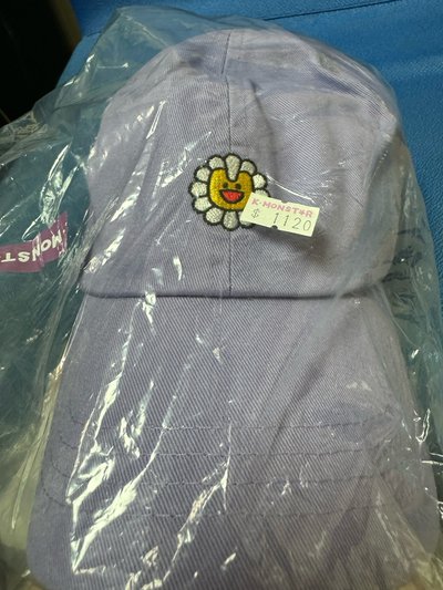 NewJeans x 村上隆聯名 Supernatural 紫色棒球帽 全新