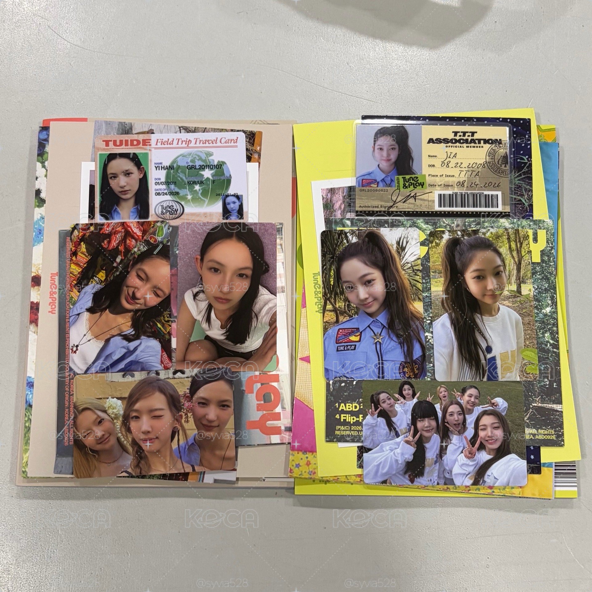 兩張專輯不拆（含卡）