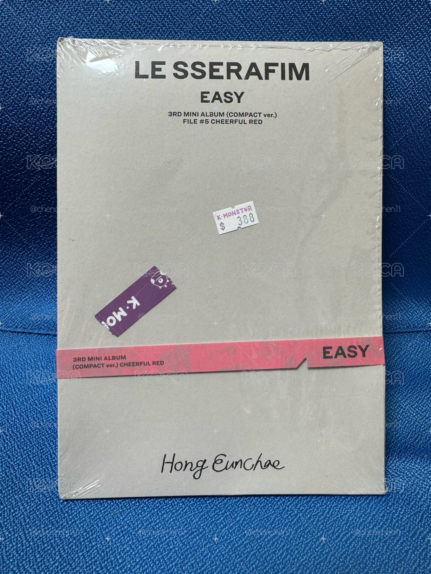 LE SSERAFIM EASY 專輯 小櫻花版