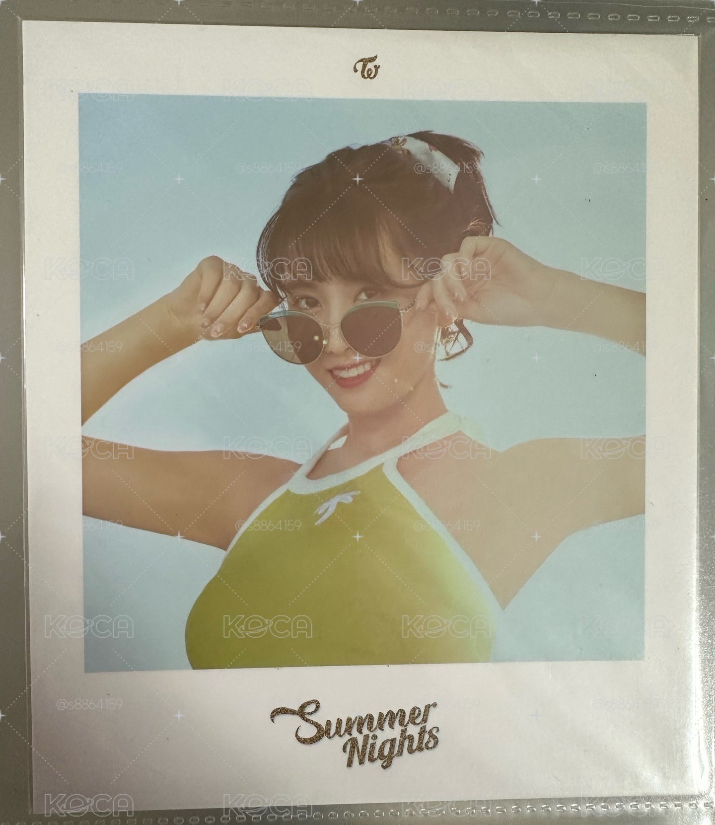 特二 明信片 拍立得 summer nights