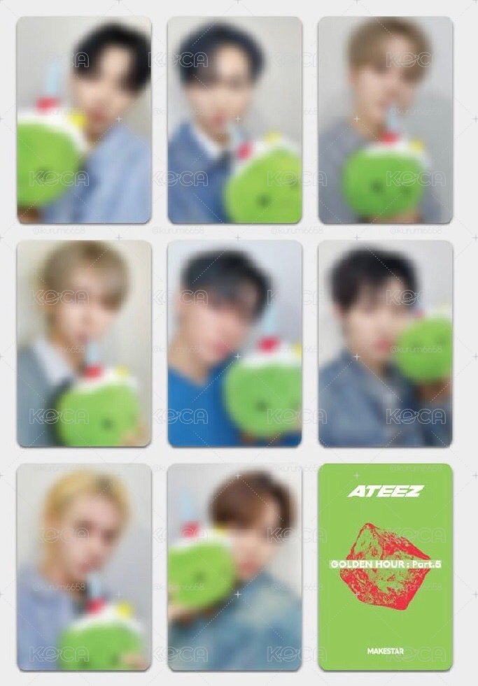 （非現）🥥MS單人1套+鍾尚雙人1張+poca未拆8張