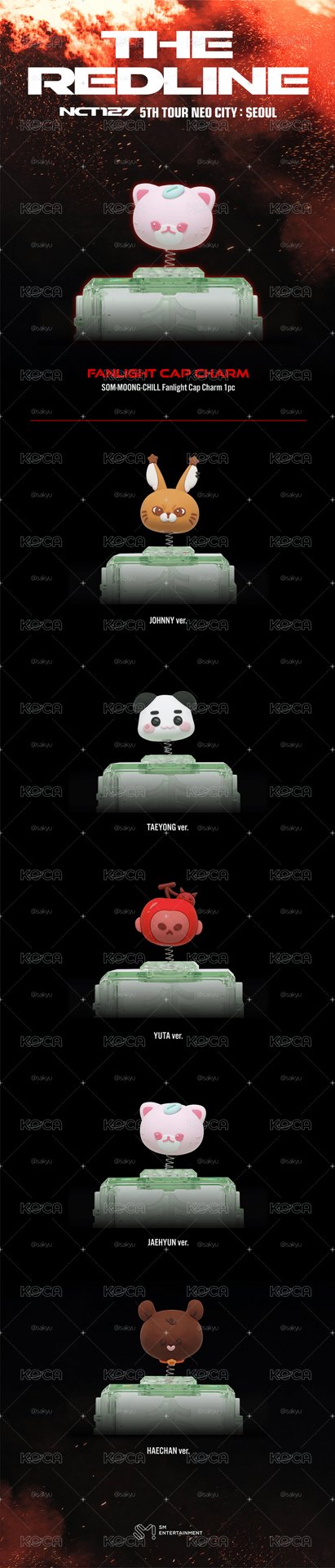 Nct 127 手燈裝飾
