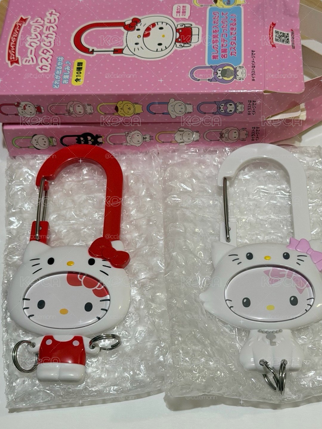 711 三麗鷗 登山扣 kitty&charmy