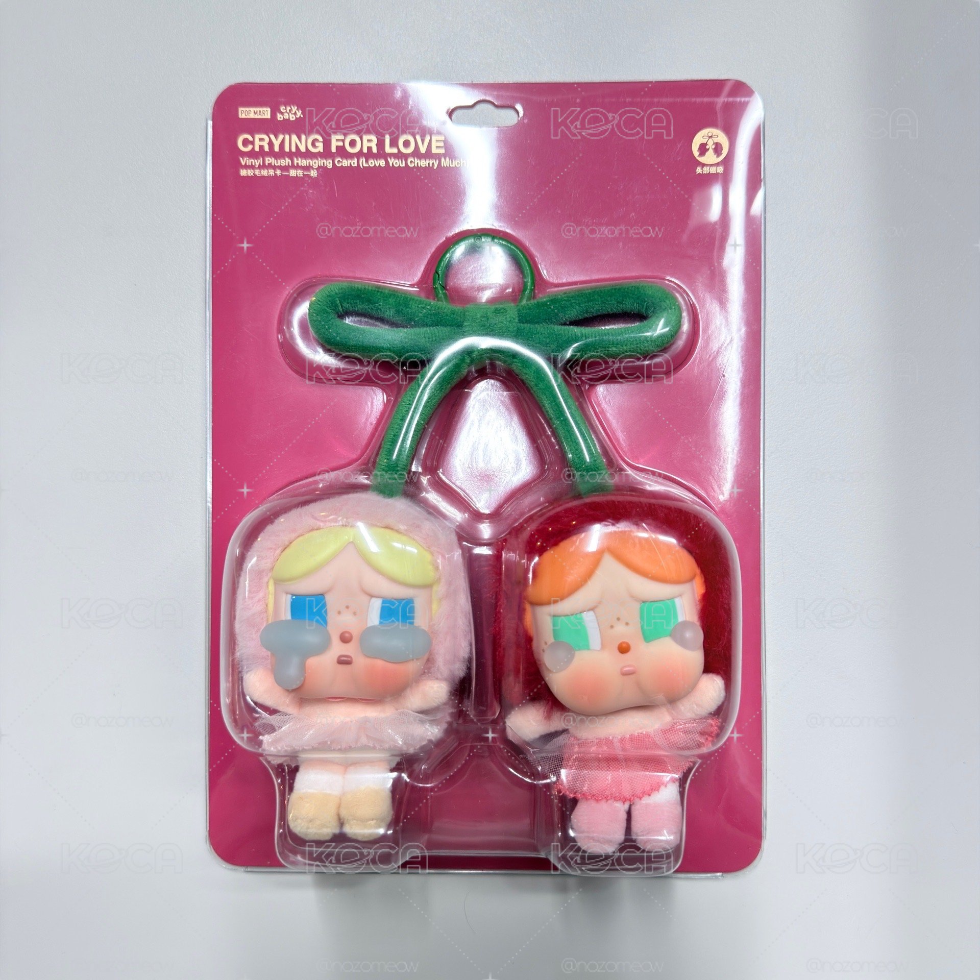 ［全新未拆］POP MART CRYBABY櫻桃掛飾