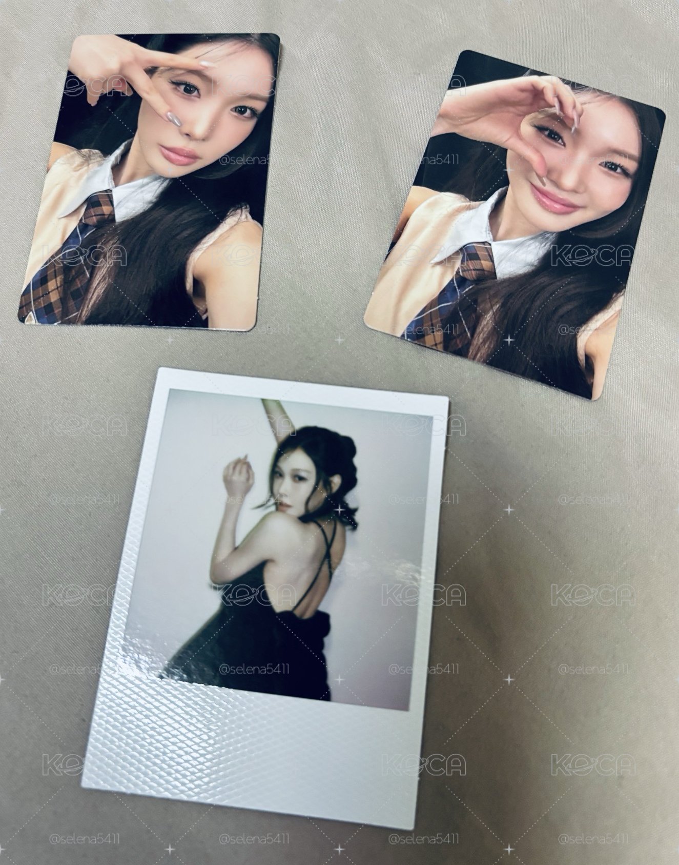 I.O.I迷3 請夏小卡 拍立得