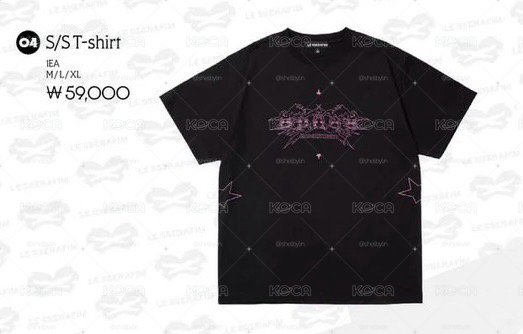 【預購免二補】LE SSERAFIM T-SHIRT 短袖