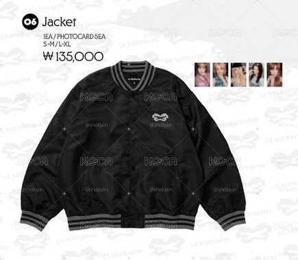 【預購免二補】LE SSERAFIM Jacket 外套