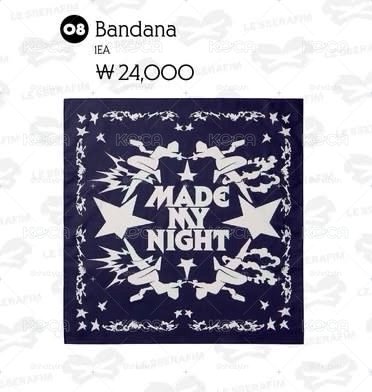 【預購免二補】LE SSERAFIM Bandana 頭巾
