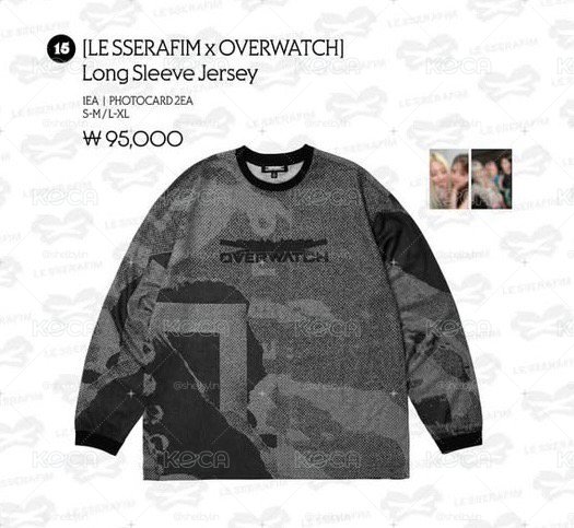【預購免二補】LE SSERAFIM Long Sleeve Jersey