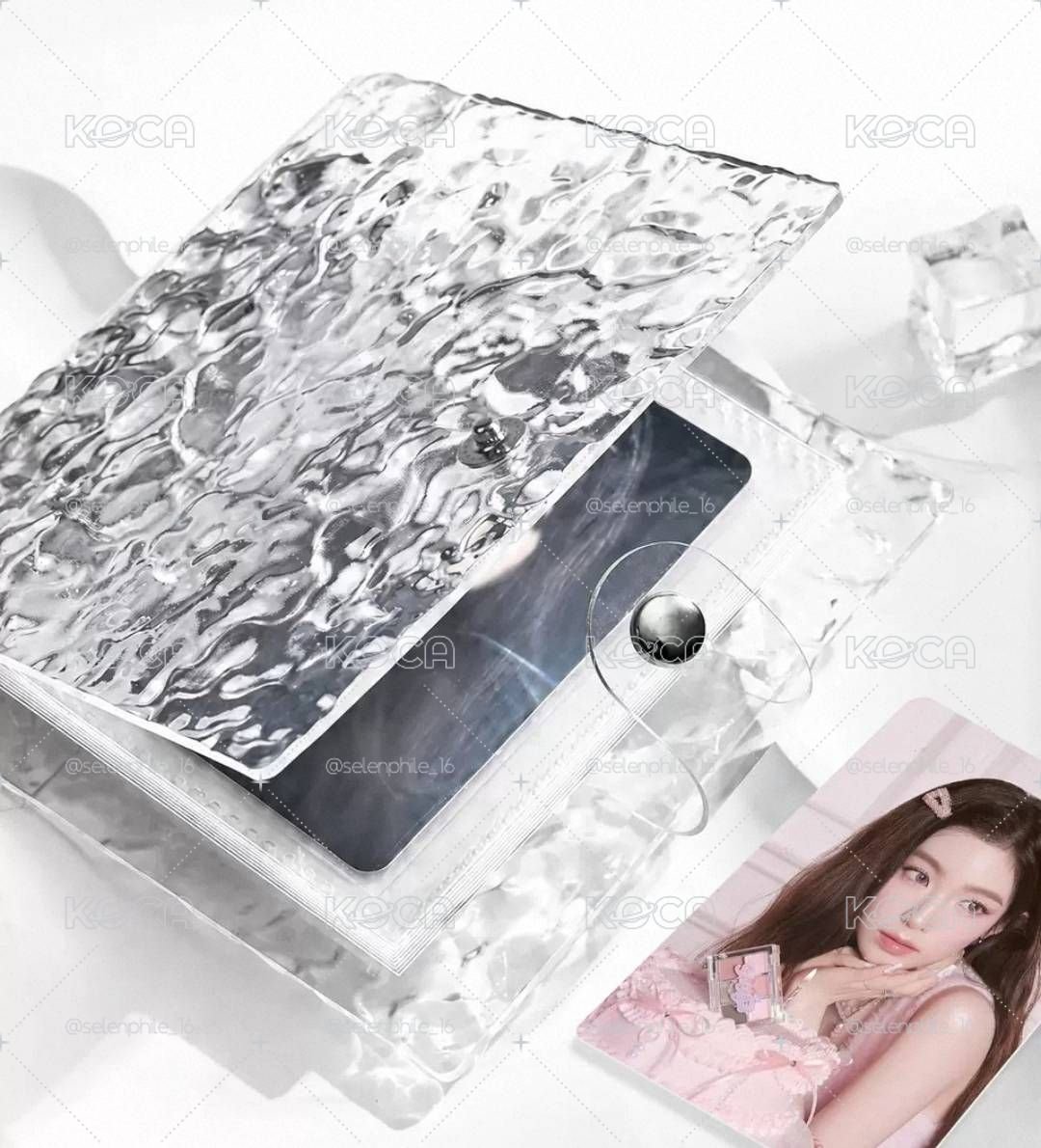 廠暇便宜出清🔥 SINGBA水晶/水波紋一宮格卡冊🪩